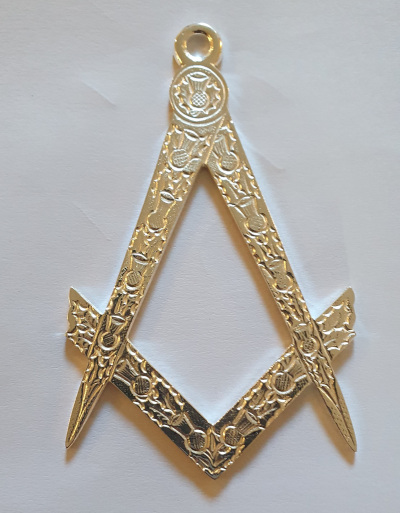 Craft Lodge Officers Collar Jewel - Depute Master (Scottish) - Gilt - Click Image to Close